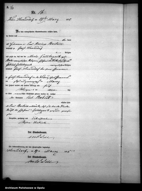 image.from.unit.number "Geburts-Neben-Register des Standesamtsbezirks Hennersdorf [1875]"