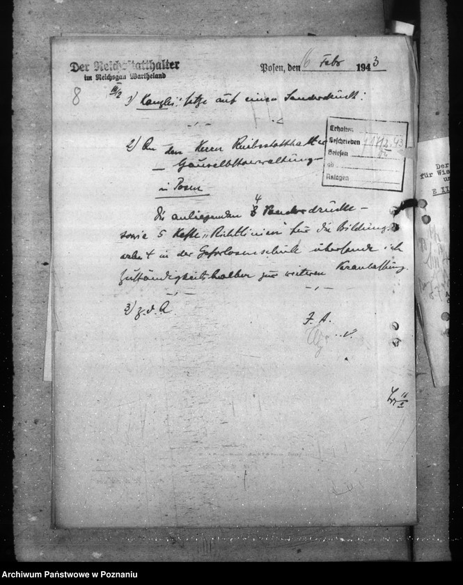 Obraz 14 z jednostki "Blinden- und Gehörlosen- Unterricht. Hilfsschulen. Hebammenvorschule"