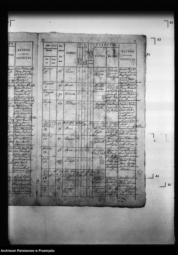 Obraz 11 z jednostki "[Kopie ksiąg metrykalnych parafii Drozdowice z filiami Stroniowice, Wielunice (dekanat Niżankowice)]"