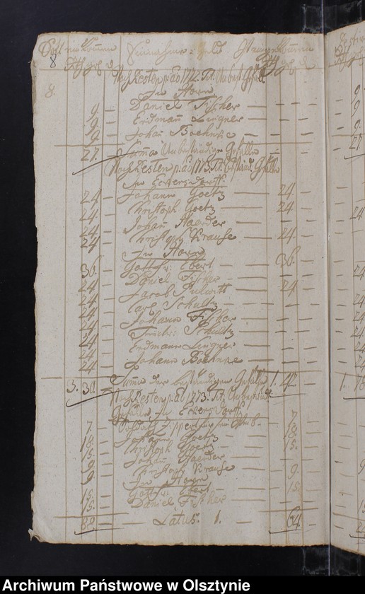 image.from.unit.number "Jahr Kirchen Rechnung aller Einnahme und Ausgabe, wie auch Bau-Rechnung"