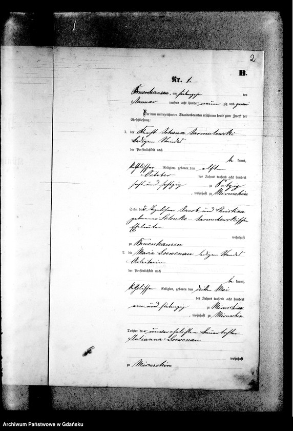 image.from.unit.number "Księga małżeństw"