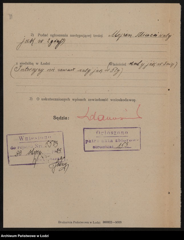 Obraz 13 z jednostki "Mojżesz Minces- sprzedaż firanek"