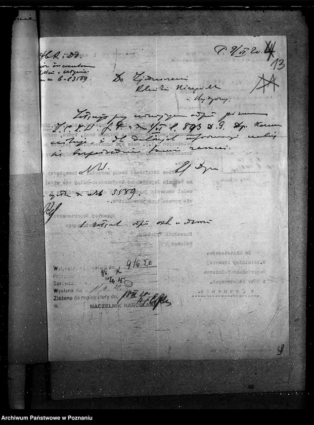 Obraz 18 z jednostki "Sprawy ogólno-administracyjne Układy i umowy graniczne rozporządzenia i zarządzenia"