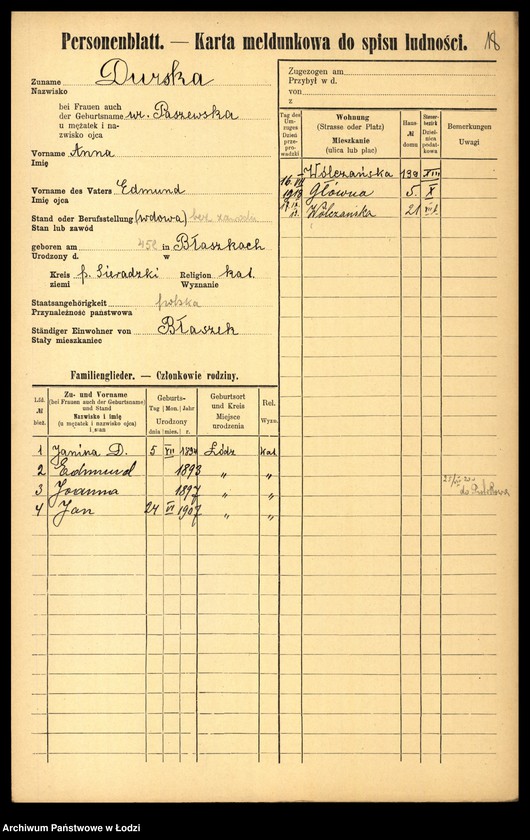 image.from.unit.number "[Spis ludności Łodzi] Durkowska - Dygas"