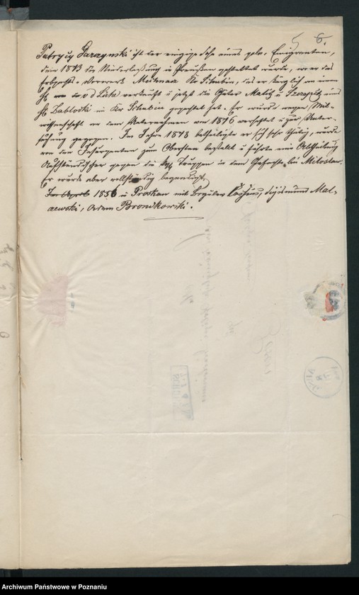 Obraz 9 z jednostki "A. betr. Gutsbesitzer Josef Bonaventura von Garczyński zu Mochnacz, seinem Sohn Patriciosus und seine Brüder Martin und Anton"