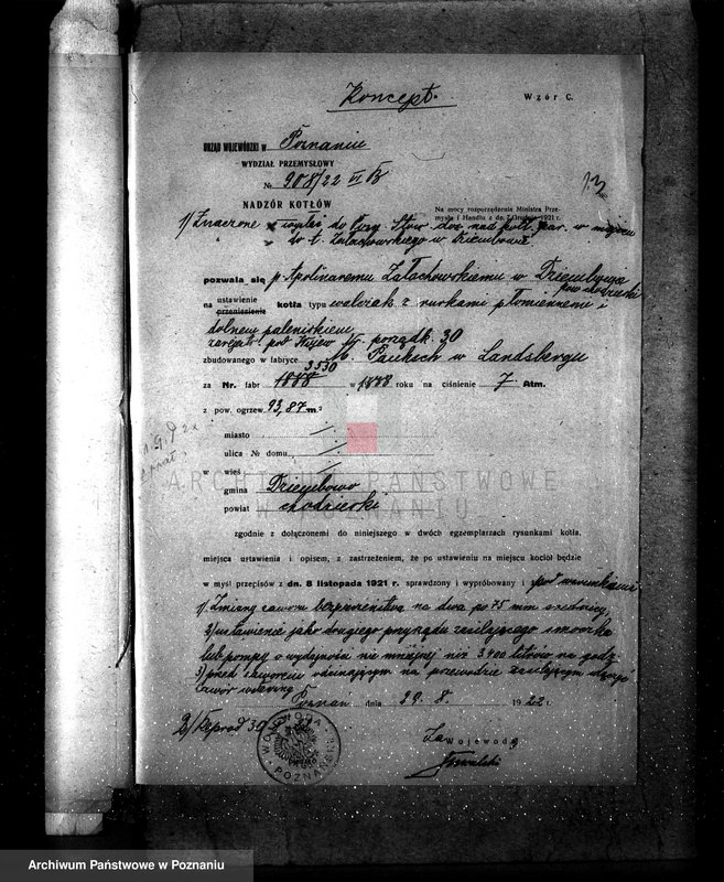 Obraz 17 z jednostki "Młyn i Tartak Apolinarego Załachowskiego w Dziembowie pow chodzieski"