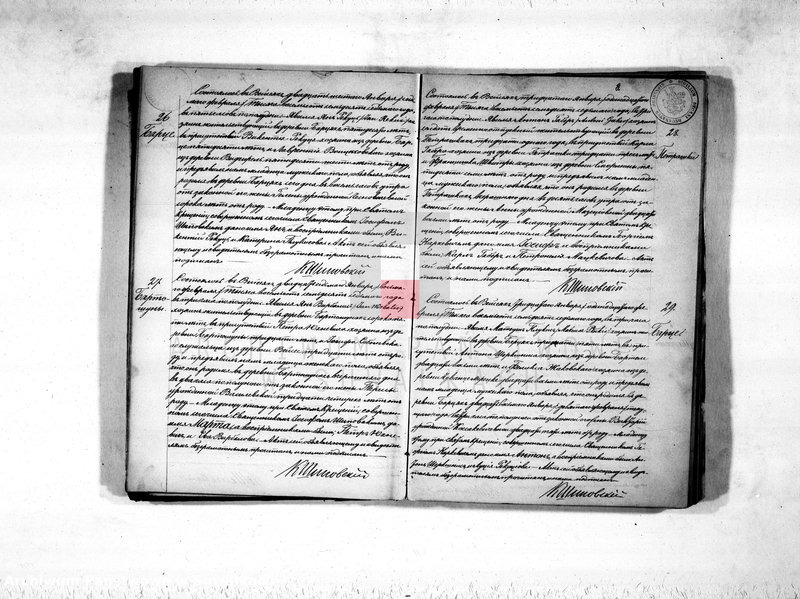 image.from.unit.number "Duplikat aktov rodivšichsja, umeršich i brakosočetavšichsja vejsejskogo rimsko-katoličeskogo prichoda na 1877 god"