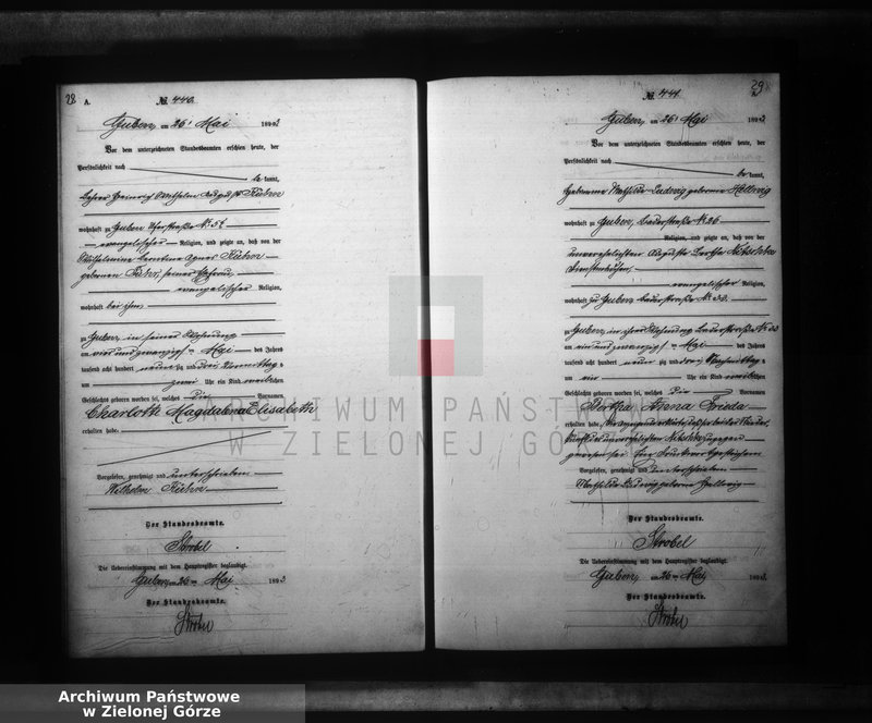 image.from.unit.number "Geburts-Neben-Register, Band II von No 413 bis No 826"