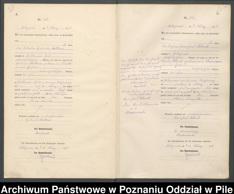 Obraz 15 z jednostki "Księga urodzeń"