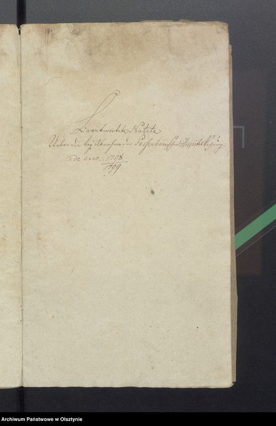 image.from.unit.number "Passenheimsche Hospital Rechnung"