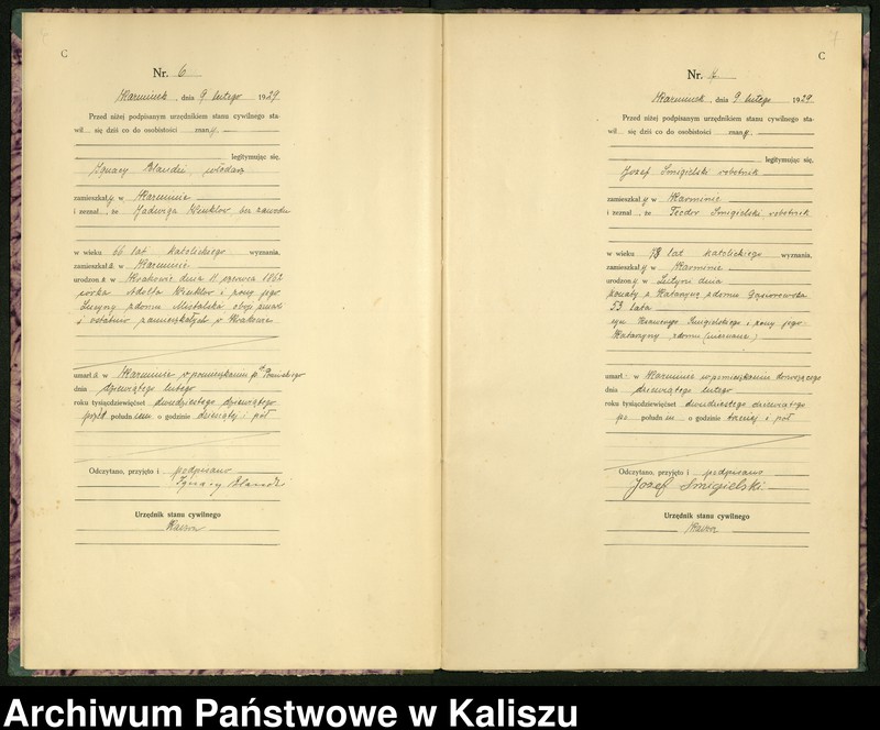Obraz 6 z jednostki "[Księga zgonów]"