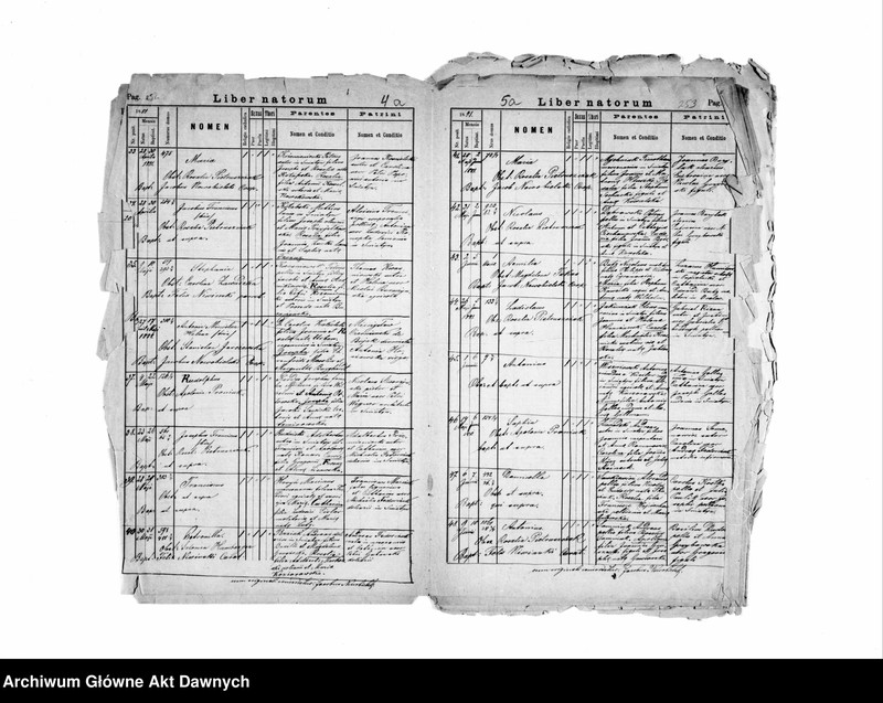 image.from.unit.number "Parafia: różne. Dekanat: różne. Fragment księgi metrykalnej urodzeń z parafii Kołomyja, przedmieście Marjówka (Mariahilf) - dek. Kołomyja, 1895; fragment księgi metrykalnej urodzeń z parafii Śniatyn - dek. Horodenka, 1881-1883."