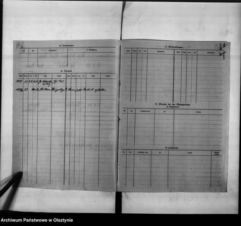image.from.unit.number "Personal-Akten Richard Jacob Friedrich August Rump Pol. Major"