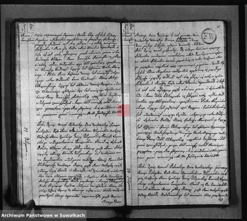 image.from.unit.number "Akta Zaślubionych Gminy Filipowskiey od 1-go Stycznia 1815 Roku"