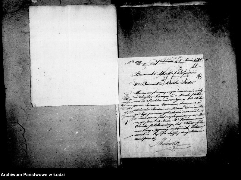 Obraz 17 z jednostki "Akta tyczące się odtransportowania osób miejsc zbiegłych"