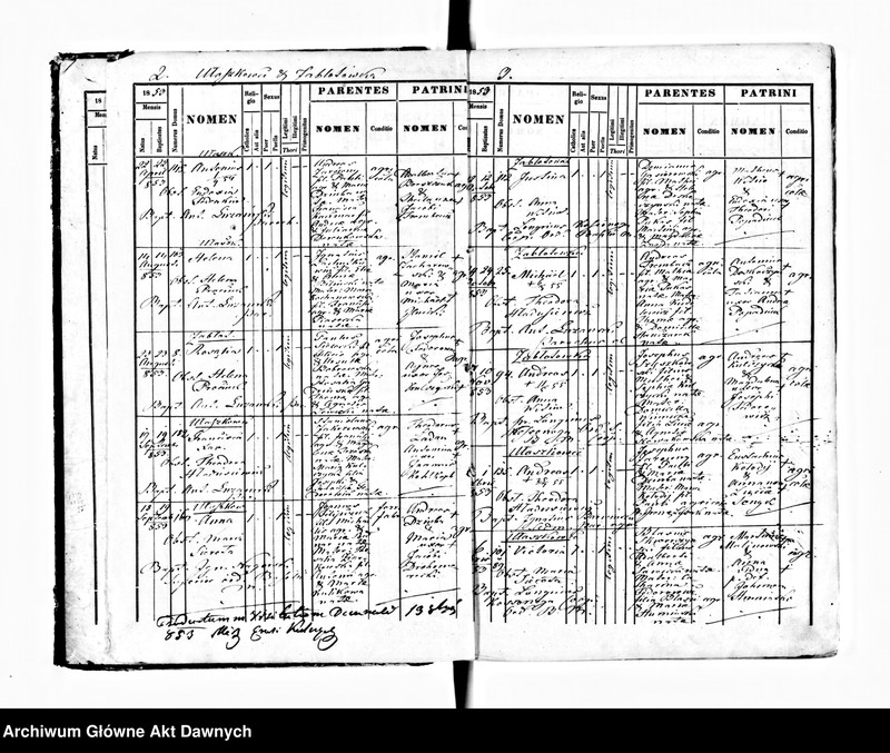 image.from.unit.number "Parafia: Jagielnica. Dekanat: Czortków. Księga metrykalna urodzeń tylko dla wsi: Ułaszkowce* i Zabłotówka**."