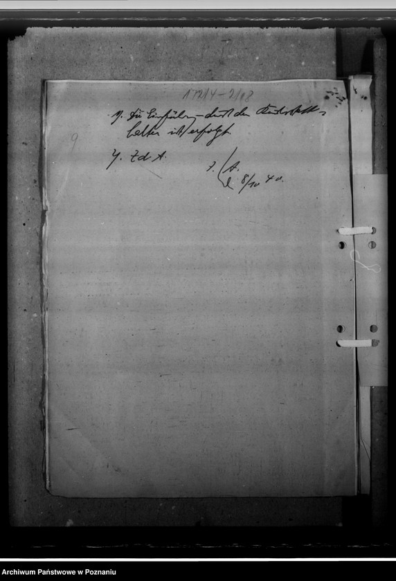 Obraz 13 z jednostki "Dr. Trautwein - Bügermeister und Kämmerer in Posen"