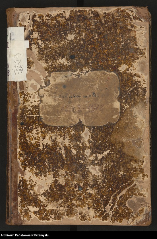 image.from.unit.number "Księga urodzeń, małżeństw i zgonów dla miejscowości Łopuszka Mała"