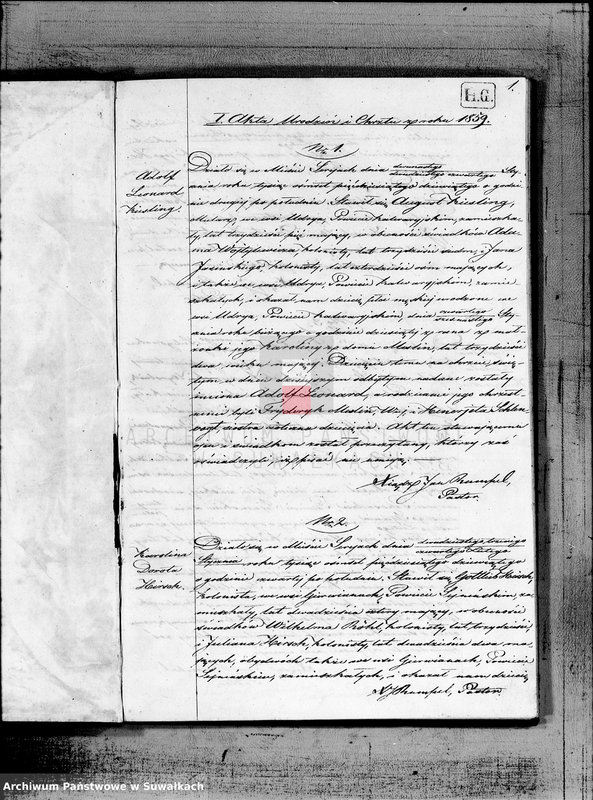 image.from.unit.number "Duplikat aktów Stanu Cywilnego urodzeń, małżeństw i zejść Parafii Ewangelicko-Reformowanej Serejskiej na rok 1859"