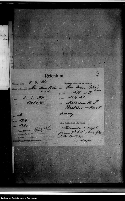 Obraz 6 z jednostki "Warsztat reparacyjny I. Matuszewskiego Strzałkowo powiat wrzesiński"