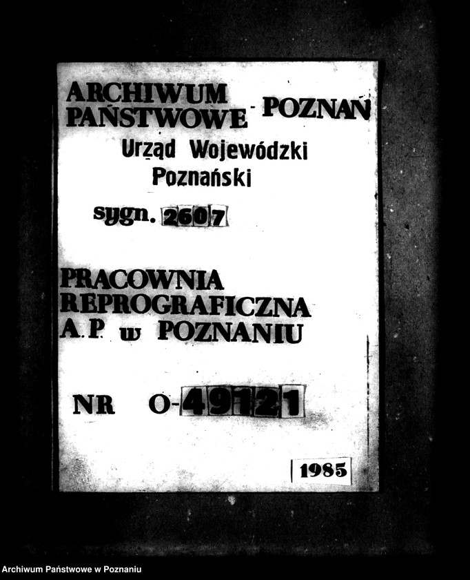 Obraz 1 z jednostki "Majątek Dąbrówka-Szczeglin powiatu mogileńskiego parcelacja"