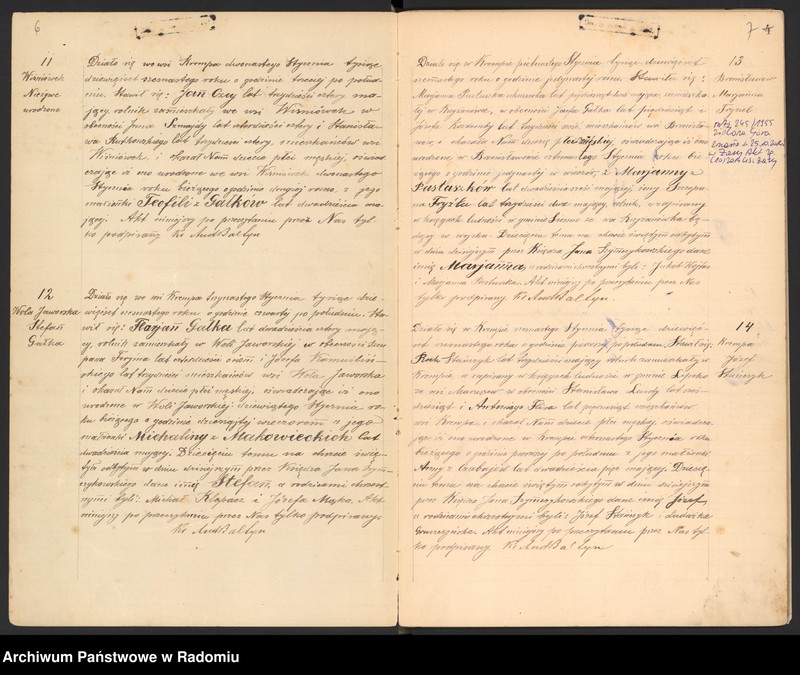 image.from.unit.number "[Duplikat akt urodzonych, zaślubionych i zmarłych parafii Krępa za 1916 r.]"