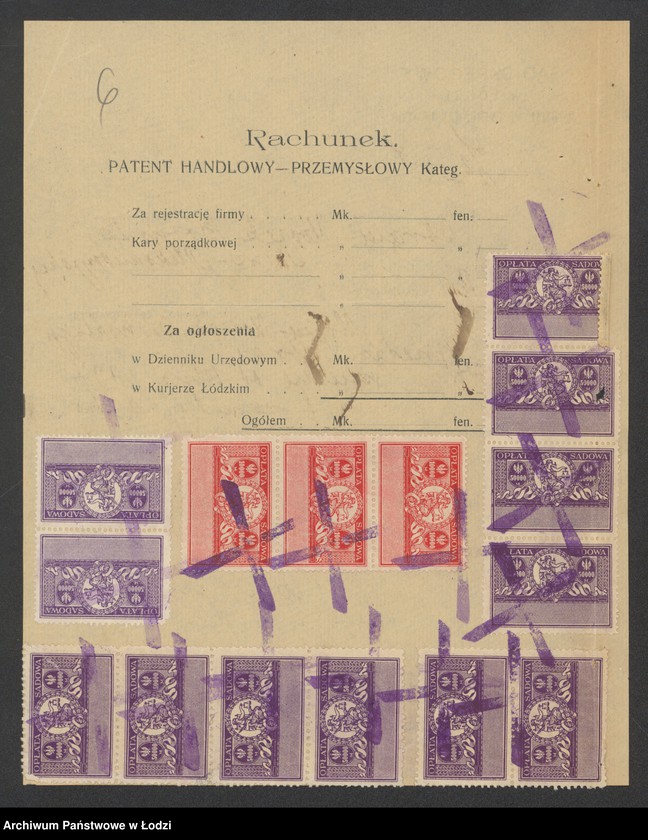 Obraz 8 z jednostki "Abram Moszek Bornsztajn – sprzedaż ubrań"