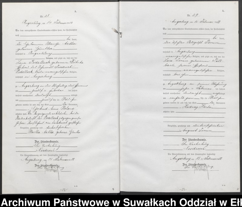 image.from.unit.number "[Geburts-Neben-Register des Preussisches Standes-Amtes Angerburg Kreis Angerburg]"