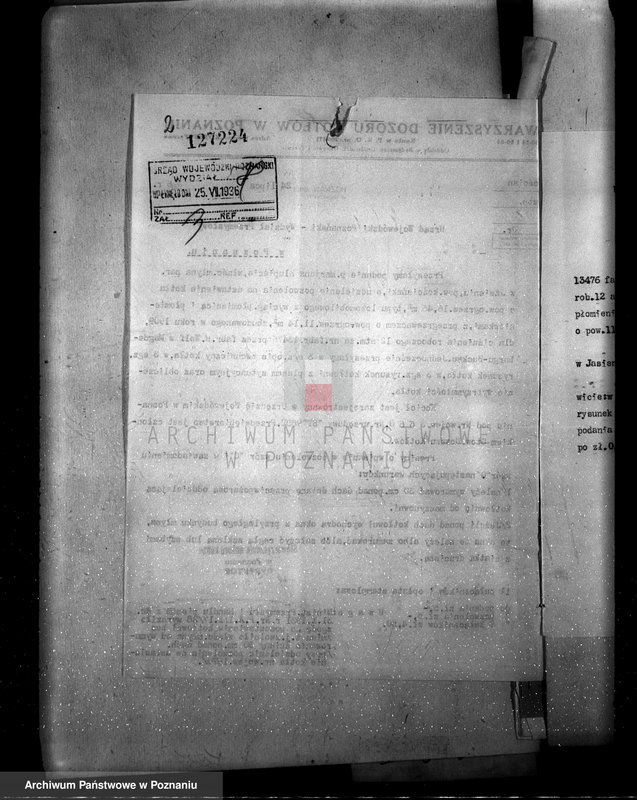 Obraz 5 z jednostki "Młyn parowy w Jasieniu pow. kościański własność M. Klupiec nr woj. kotła 3660"