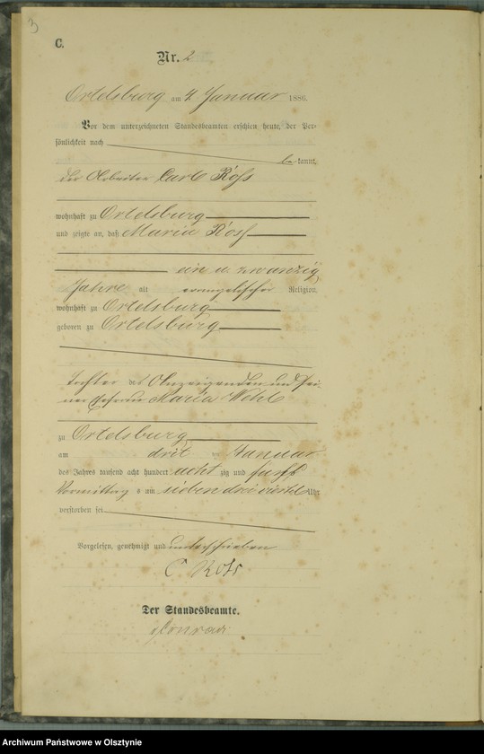 image.from.unit.number "Sterbe-Haupt-Register Nr 1 - 74"