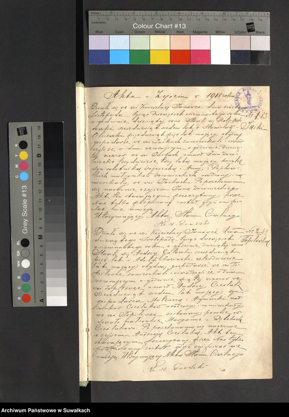 image.from.unit.number "[Księga akt zgonów parafii rzymskokatolickiej w Janówce z lat 1918-1924]"