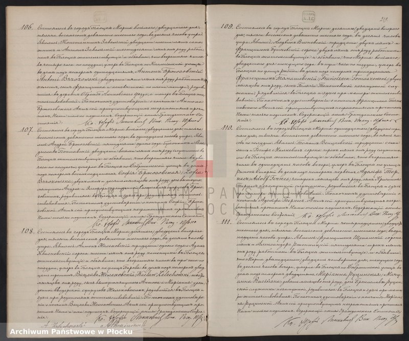 image.from.unit.number "Akta urodzeń, małżeństw i zgonów"
