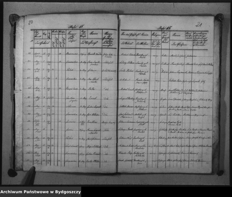 image.from.unit.number "Duplikat der Kirchenbücher der evangel. Gemeinde zu Inowrazlaw pro 1857"