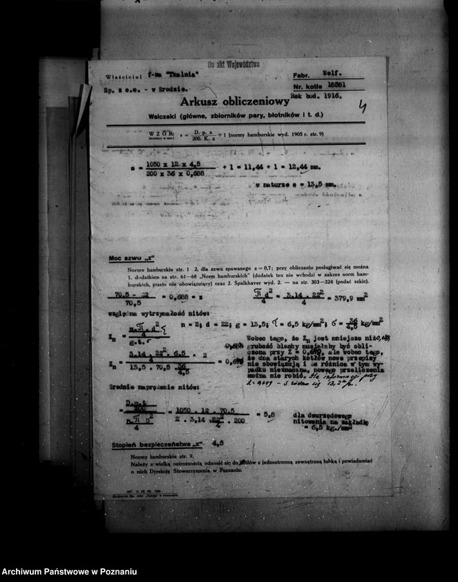 Obraz 8 z jednostki "Tkalnia Spółka z o. o. w Środzie nr woj. 3334"