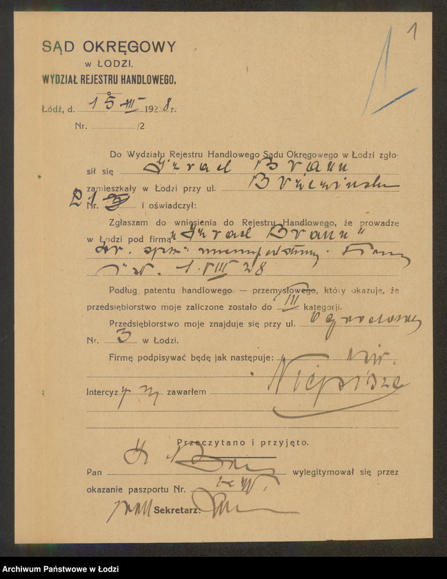 Obraz 3 z jednostki "Izrael Braun – sprzedaż manufaktury"