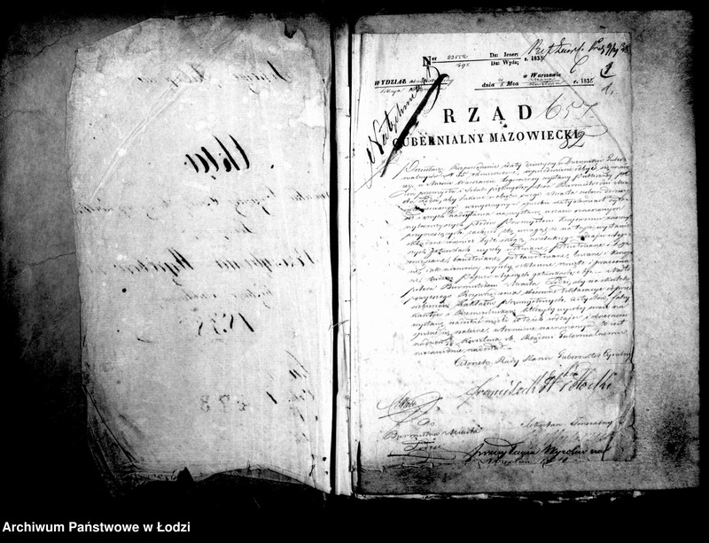 Obraz 6 z jednostki "Akta tyczące się przesyłania wyrobów na wystawę publiczną"