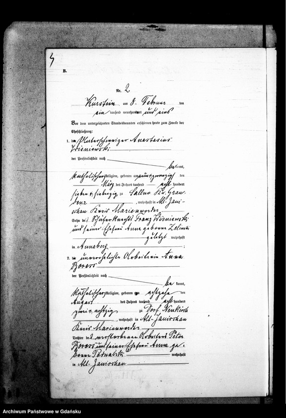 image.from.unit.number "Księga małżeństw"