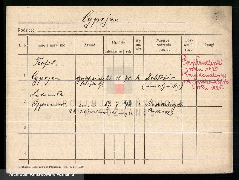 Obraz 7 z jednostki "Cypraniak - Czajka (żony i wdowy)"