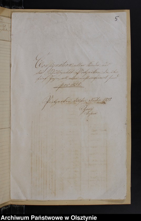 image.from.unit.number "Seelen Register aller auch nicht onfirmirten Kinder auch der Schul-Societät Pietzarken in Kirchspiels Kruklanken"