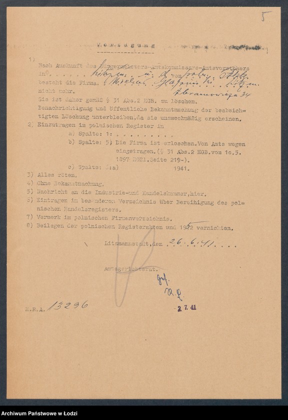 Obraz 7 z jednostki "Michał Glapiński – skład wędlin"