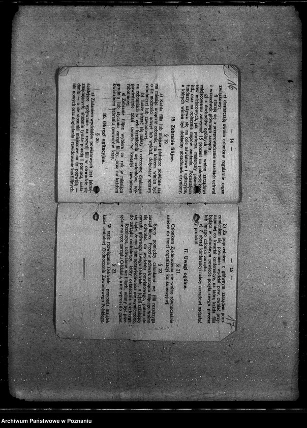 Obraz 14 z jednostki "Centralne Zjednoczenie Zaw. Polskie"