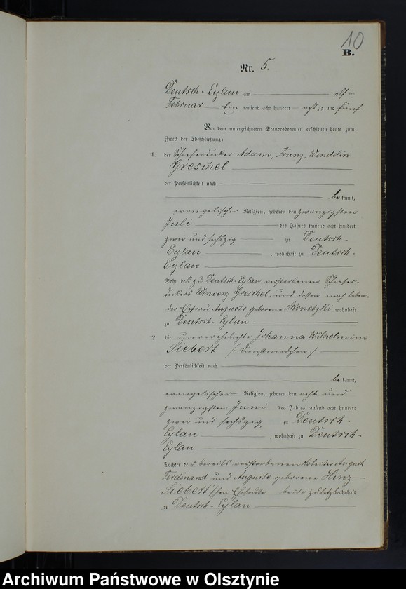 image.from.unit.number "Heiraths-Neben-Register Nr 1 - 32"