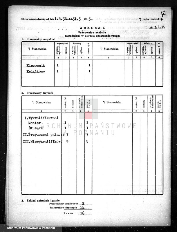 Obraz 11 z jednostki "Kwestionariusz Gazowni Miejskiej w Kościanie"