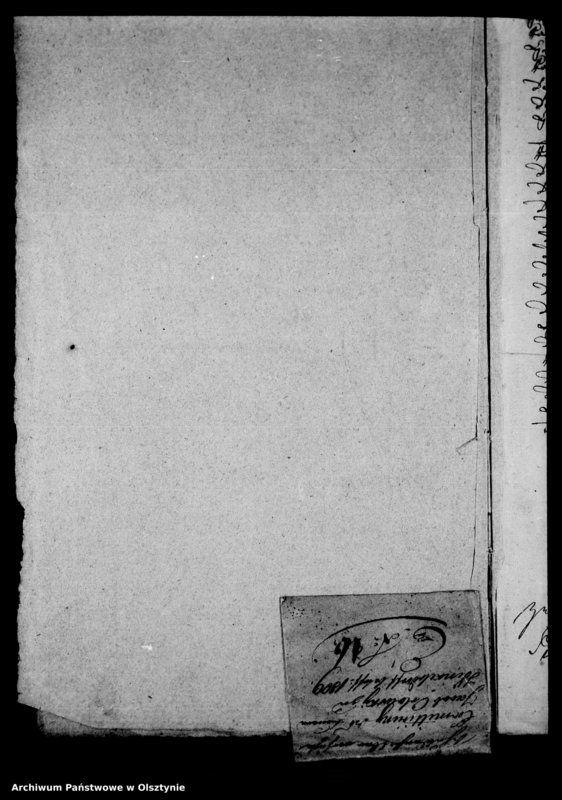 image.from.unit.number "Acta ... die Schulden halber verfügte Exmittirung des Bauern J. Orlowski aus Winckelsdorf betreffend"