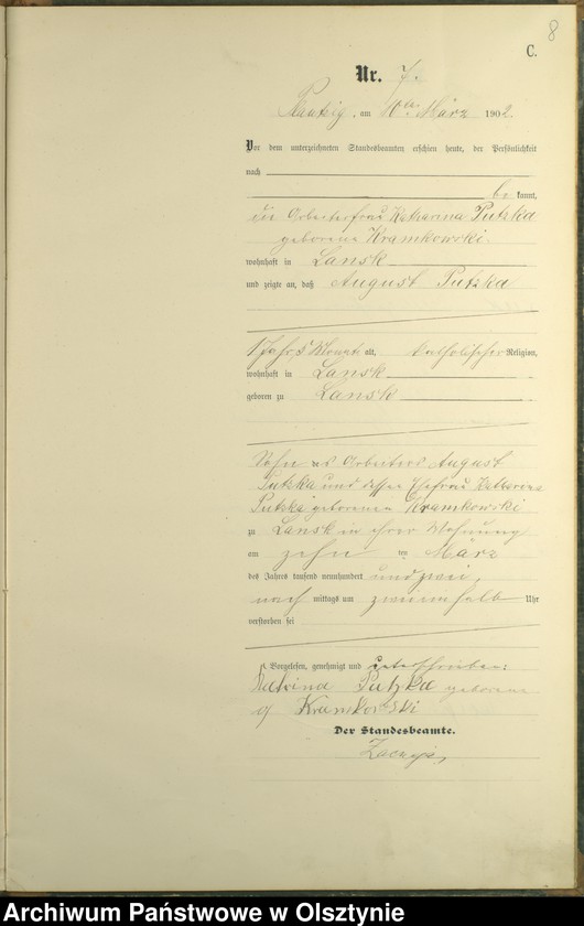 image.from.unit.number "Sterbe-Haupt-Register Nr 1 - 26"