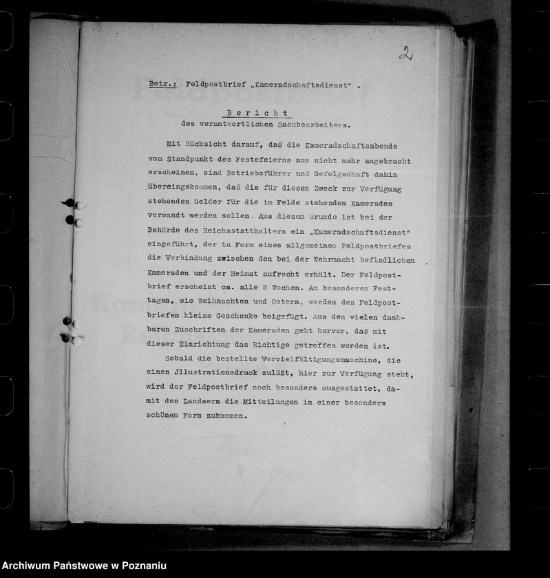 Obraz 6 z jednostki "Feldposthrief "Kameradschaftsdienst""