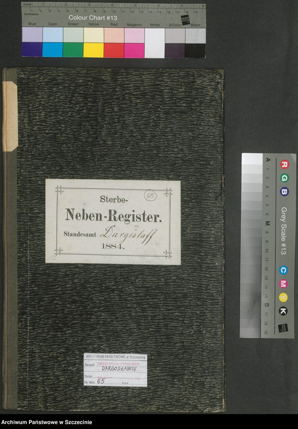 Obraz 2 z jednostki "Sterbe-Register (Neben-Register)"
