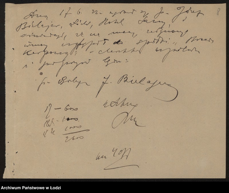 Obraz 10 z jednostki "Markus i Lejb bracia Karpowscy – sprzedaż sukna i kartu"