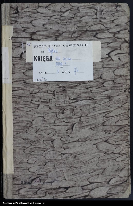 image.from.unit.number "Sterbe-Haupt-Register Nr 1 - 74"