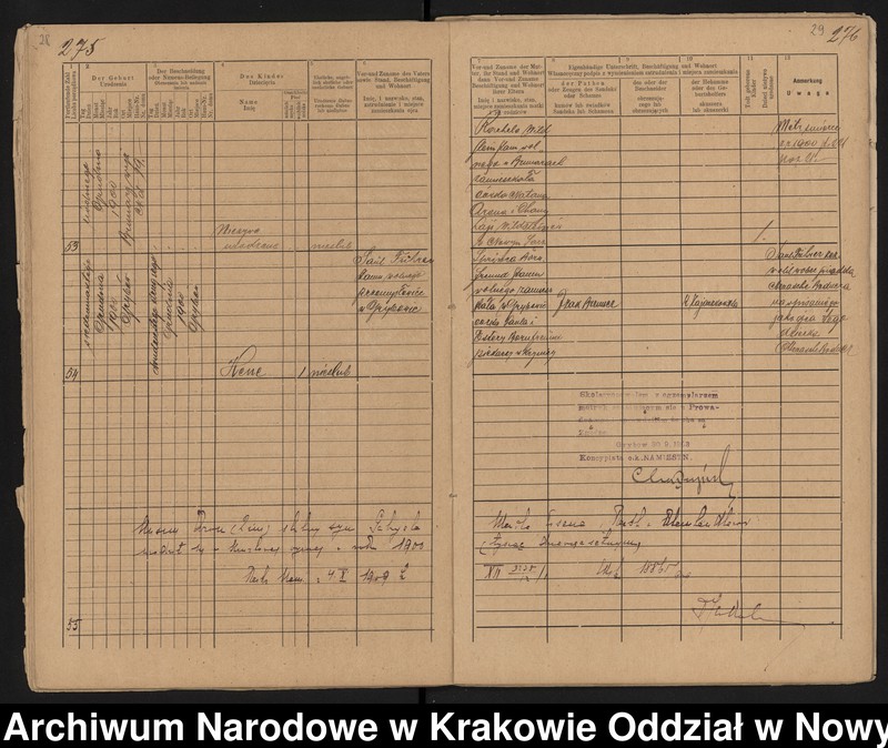 image.from.unit.number "[Księgi stanu cywilnego - urodzenia, małżeństwa, zgony]"